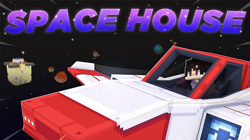 Space House on the Minecraft Marketplace by Bunny Studios Space House on the Minecraft Marketplace by Bunny Studios