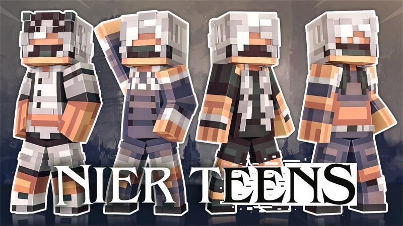 Nier Teens on the Minecraft Marketplace by 4KS Studios