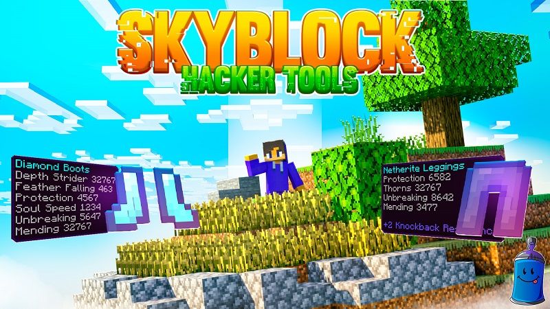 Skyblock Hacker Tools on the Minecraft Marketplace by Street Studios