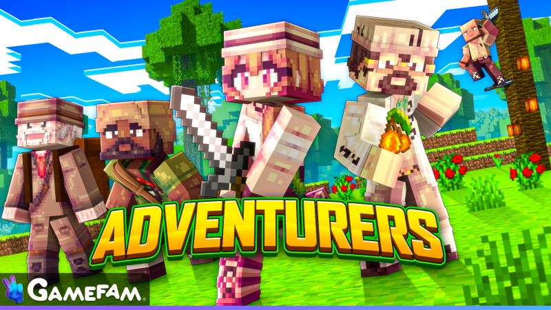 Adventurers on the Minecraft Marketplace by Gamefam