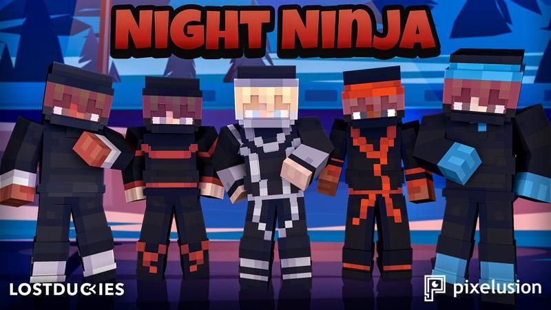 Night Ninja on the Minecraft Marketplace by Pixelusion Night Ninja on the Minecraft Marketplace by Pixelusion