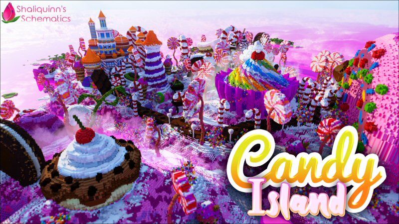 Candy Island on the Minecraft Marketplace by Shaliquinn's Schematics Candy Island on the Minecraft Marketplace by Shaliquinn's Schematics