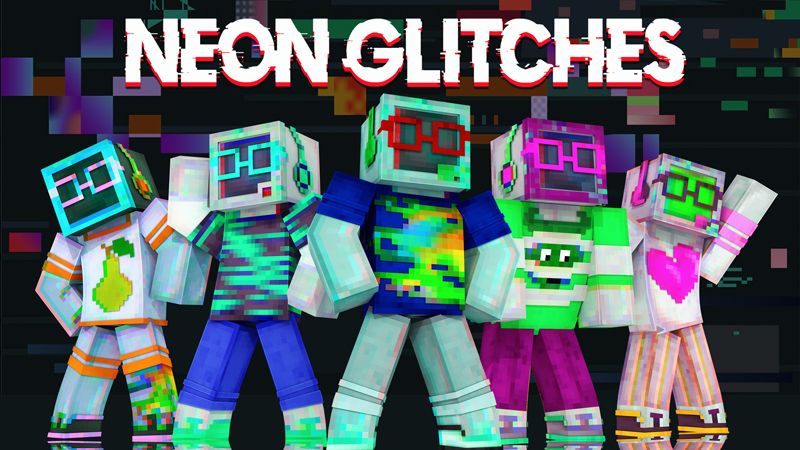 glitch doors  Minecraft Skin