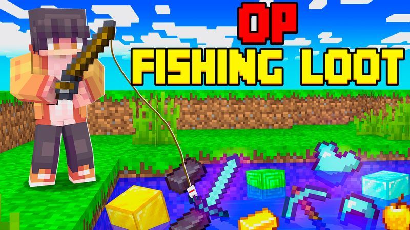 OP Fishing loot on the Minecraft Marketplace by 5 Frame Studios