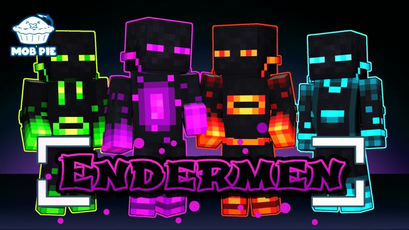 Endermen on the Minecraft Marketplace by Mob Pie