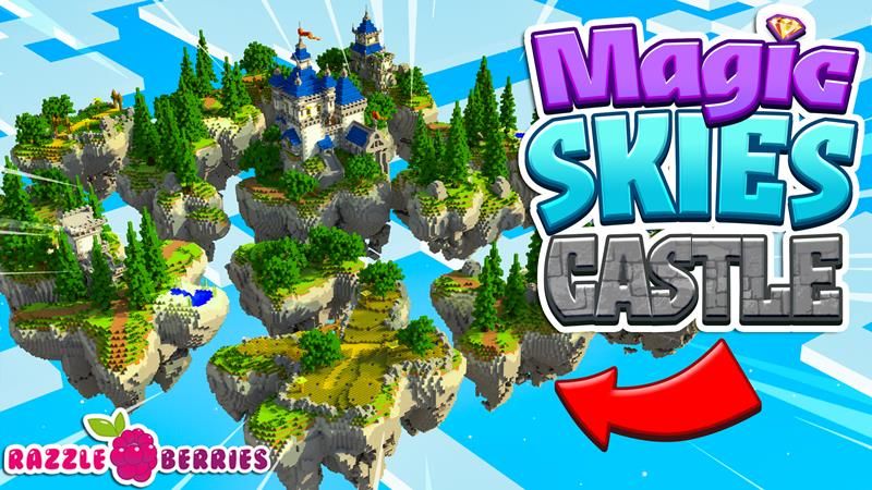 Magic Skies Castle on the Minecraft Marketplace by Razzleberries Magic Skies Castle on the Minecraft Marketplace by Razzleberries