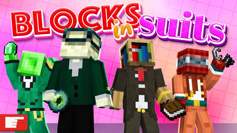 Blocks In Suits on the Minecraft Marketplace by FingerMaps