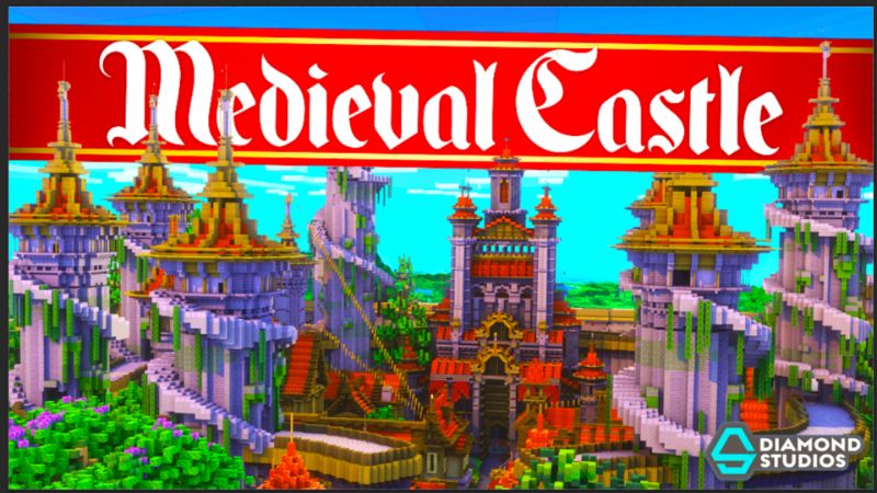 Medieval Castle on the Minecraft Marketplace by Diamond Studios