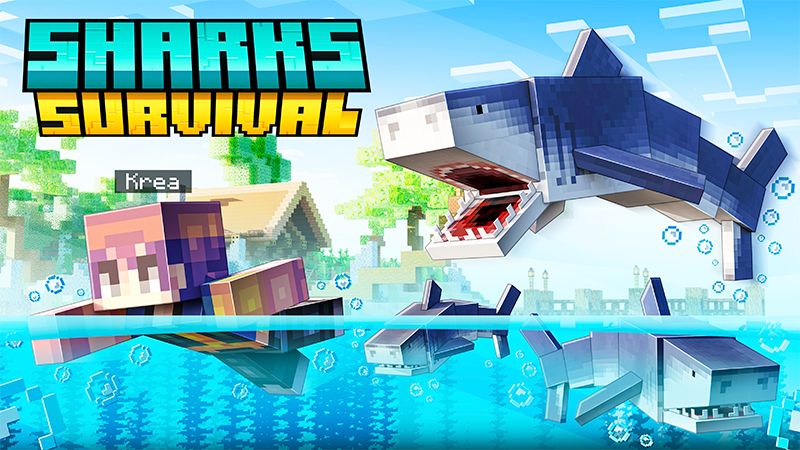 Sharks Survival on the Minecraft Marketplace by Kreatik Studios