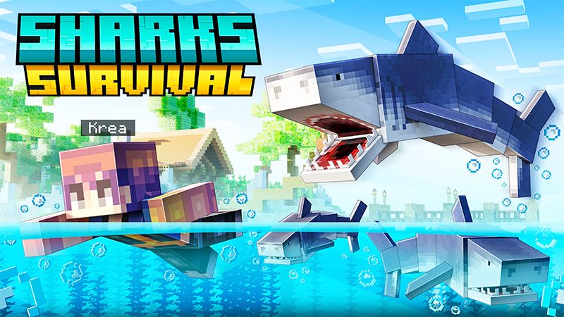 Sharks Survival on the Minecraft Marketplace by Kreatik Studios Sharks Survival on the Minecraft Marketplace by Kreatik Studios