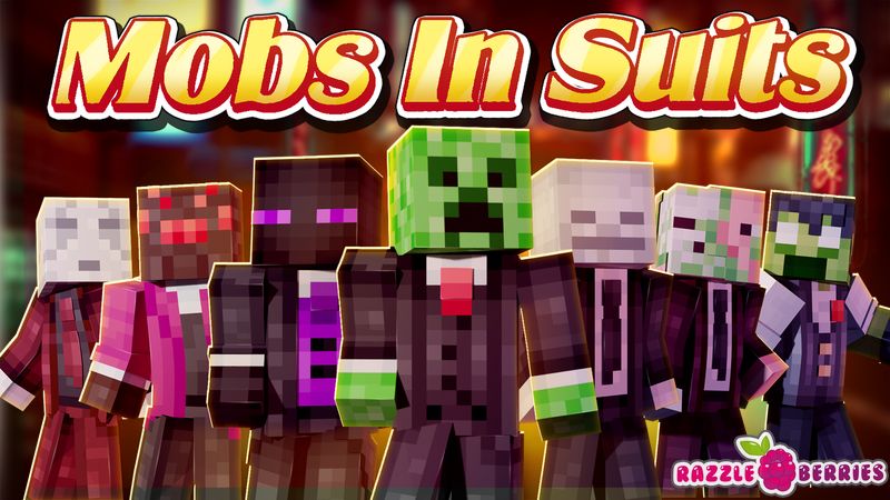 Mobs in Suits on the Minecraft Marketplace by Razzleberries Mobs in Suits on the Minecraft Marketplace by Razzleberries
