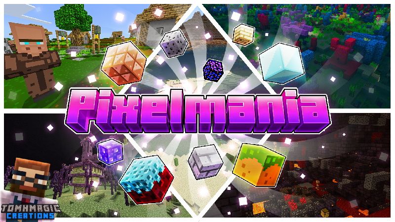 Pixelmania on the Minecraft Marketplace by Tomhmagic Creations