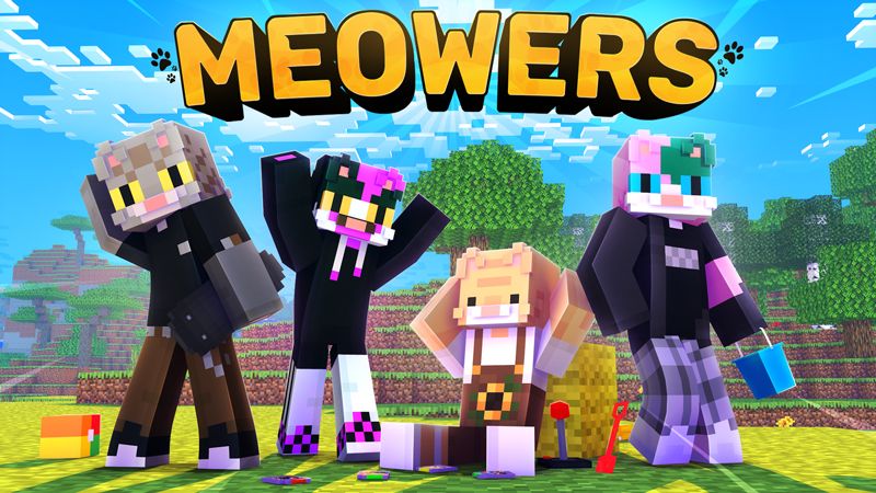 Meowers on the Minecraft Marketplace by Giggle Block Studios Meowers on the Minecraft Marketplace by Giggle Block Studios