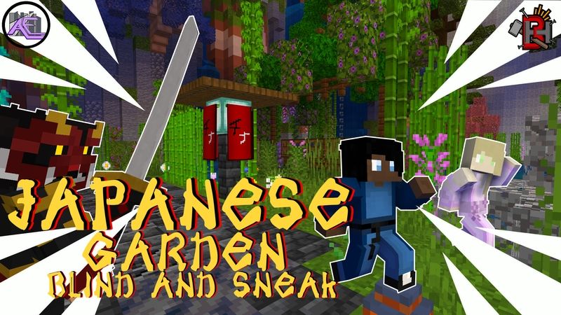 Blind  Sneak Japanese Garden on the Minecraft Marketplace by Builders Horizon