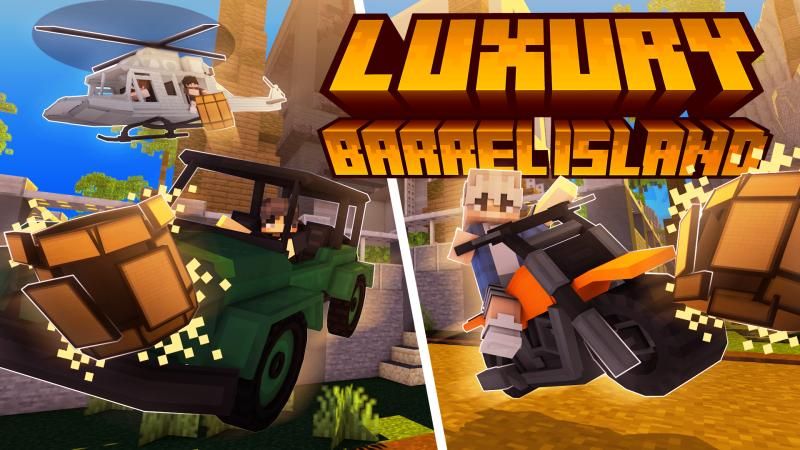 Luxury Barrel Island on the Minecraft Marketplace by Waypoint Studios Luxury Barrel Island on the Minecraft Marketplace by Waypoint Studios