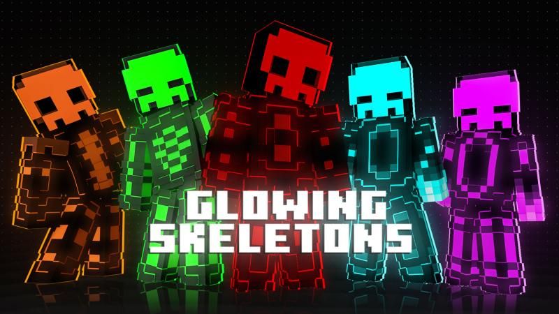 Glowing Skeletons on the Minecraft Marketplace by DogHouse
