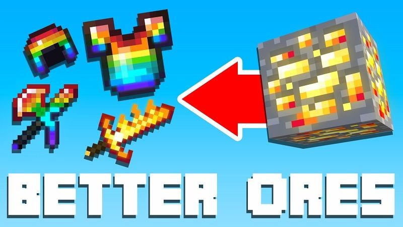 Better Ores on the Minecraft Marketplace by BBB Studios