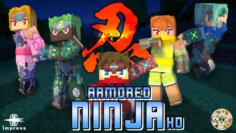 Armored NINJA on the Minecraft Marketplace by Impress Armored NINJA on the Minecraft Marketplace by Impress