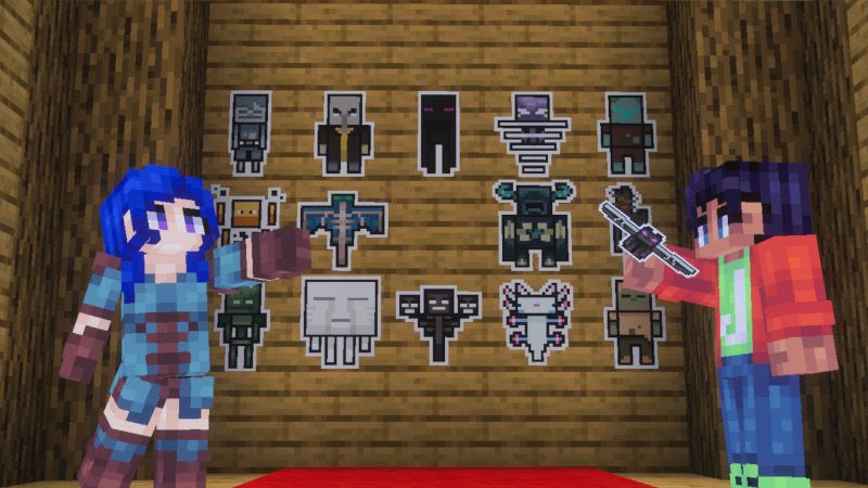 Papercraft Mob Stickers Add-On by Jigarbov Productions