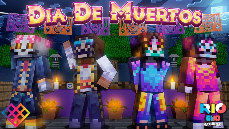 Dia De Muertos on the Minecraft Marketplace by Rainbow Theory Dia De Muertos on the Minecraft Marketplace by Rainbow Theory