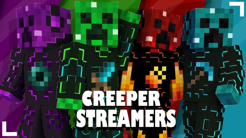 Creeper Streamers on the Minecraft Marketplace by Pixelationz Studios