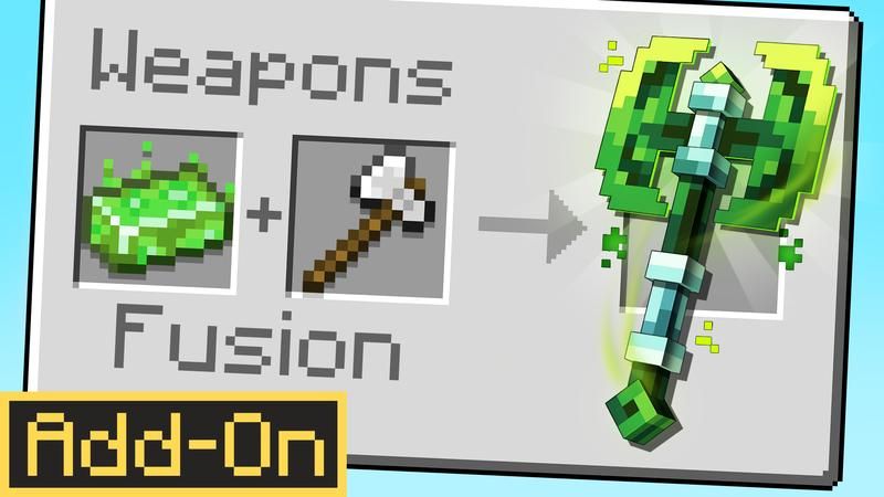 Weapons Fusion AddOn on the Minecraft Marketplace by Cubed Creations
