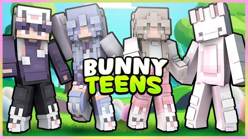Bunny Teens on the Minecraft Marketplace by The Lucky Petals
