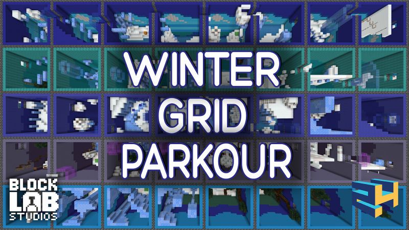 Winter Grid Parkour Winter Grid Parkour