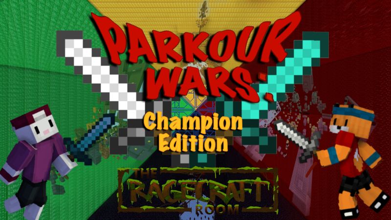 Parkour Wars Champion Edition on the Minecraft Marketplace by The Rage Craft Room