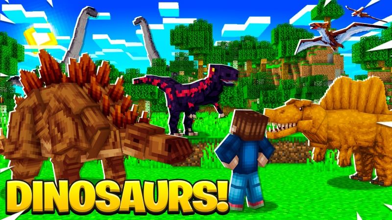 Dinosaurs on the Minecraft Marketplace by Fall Studios Dinosaurs on the Minecraft Marketplace by Fall Studios