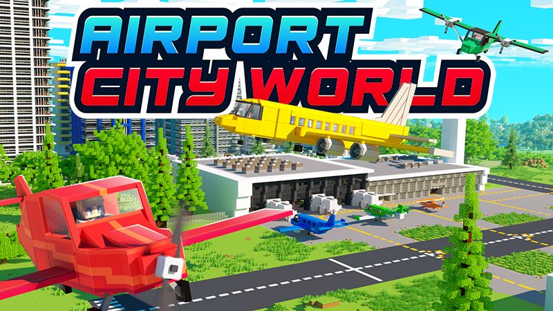 Airport City World on the Minecraft Marketplace by Kreatik Studios