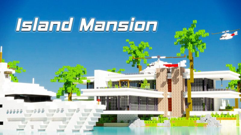 Island Mansion on the Minecraft Marketplace by CrackedCubes