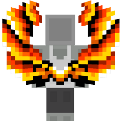 Golden Fire Wings on the Minecraft Marketplace by Builders Horizon
