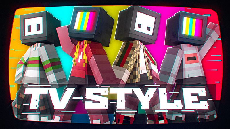 Tv Style on the Minecraft Marketplace by Bunny Studios Tv Style on the Minecraft Marketplace by Bunny Studios