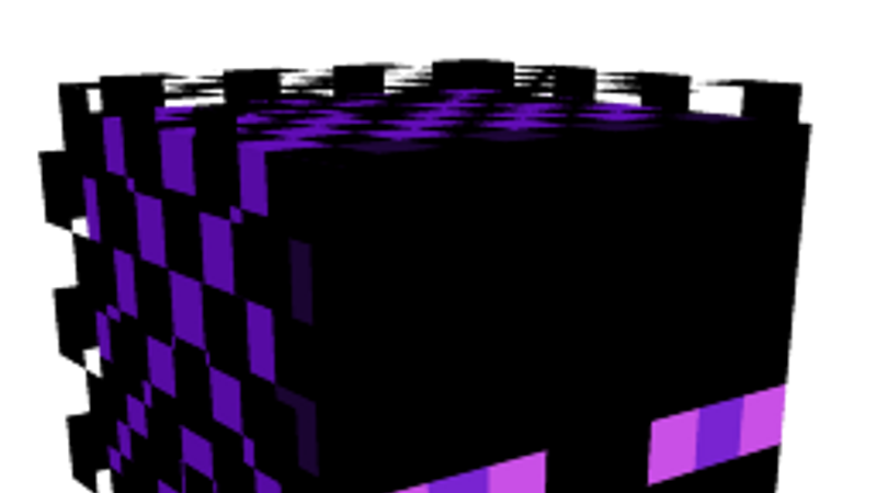 Neon Enderman Head by DogHouse - Minecraft Bedrock Marketplace Explorer