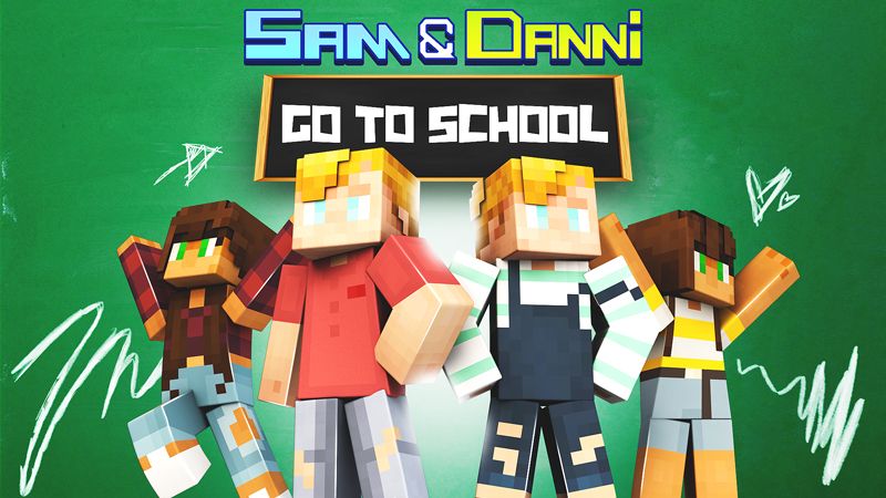 Sam  Danni Go To School on the Minecraft Marketplace by Blockception