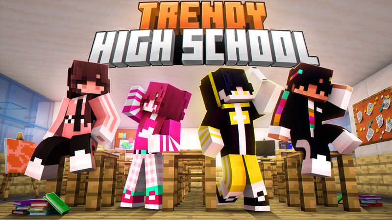 Trendy High School on the Minecraft Marketplace by Duh