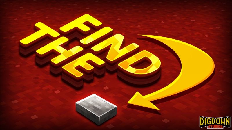 Find The Button on the Minecraft Marketplace by Dig Down Studios Find The Button on the Minecraft Marketplace by Dig Down Studios