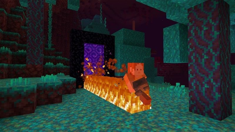 Lava Chicken Add-On by Minecraft