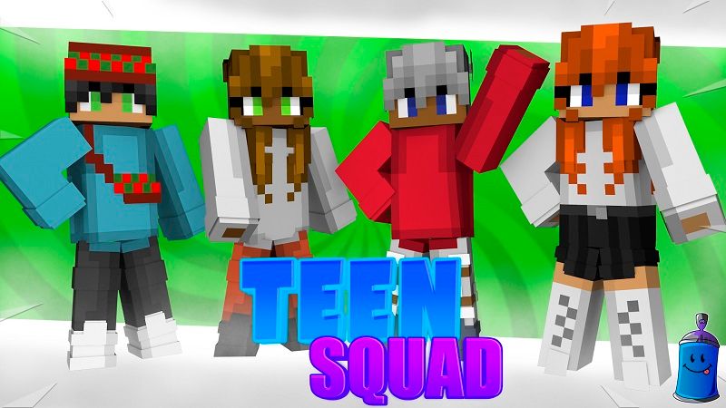 Teen Squad on the Minecraft Marketplace by Street Studios Teen Squad on the Minecraft Marketplace by Street Studios
