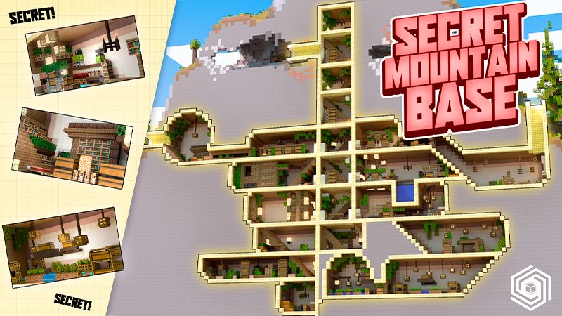 Secret Mountain Base on the Minecraft Marketplace by UnderBlocks Studios Secret Mountain Base on the Minecraft Marketplace by UnderBlocks Studios