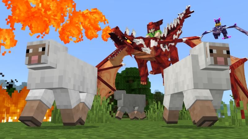 DRAGONS Add-On 1.3 on the Minecraft Marketplace by Shapescape