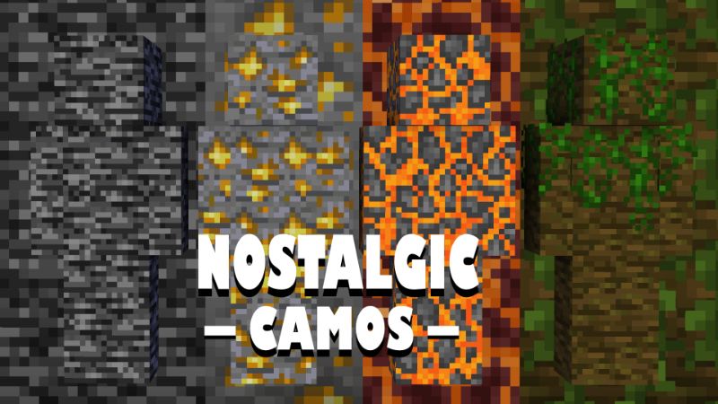 Nostalgic Camos on the Minecraft Marketplace by Pixelationz Studios Nostalgic Camos on the Minecraft Marketplace by Pixelationz Studios