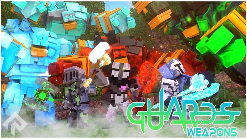 Guards Weapons on the Minecraft Marketplace by RareLoot Guards Weapons on the Minecraft Marketplace by RareLoot