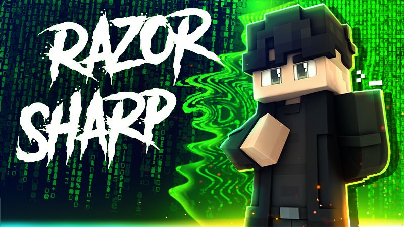 Razor Sharp on the Minecraft Marketplace by Glowfischdesigns