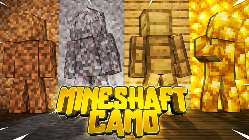 Mineshaft Camo on the Minecraft Marketplace by The Craft Stars