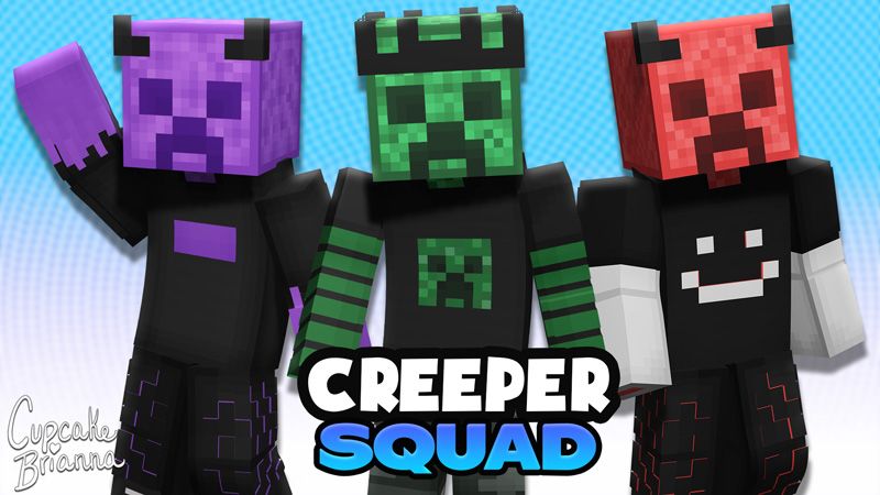Creeper Squad HD Skin Pack