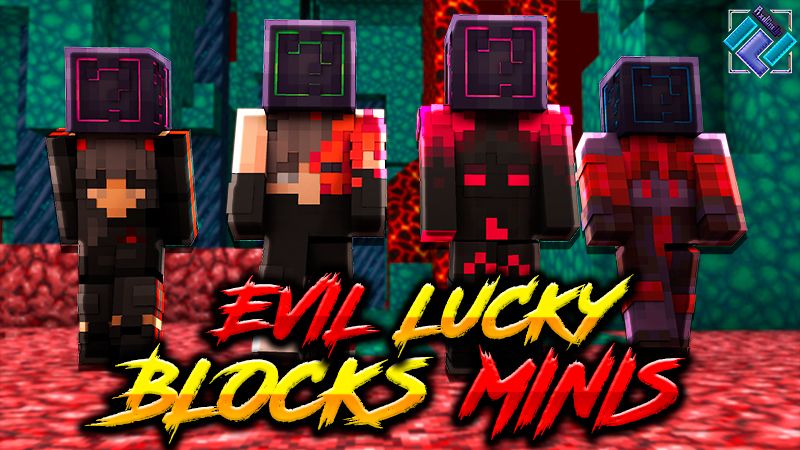 Evil Lucky Blocks Minis on the Minecraft Marketplace by PixelOneUp Evil Lucky Blocks Minis on the Minecraft Marketplace by PixelOneUp