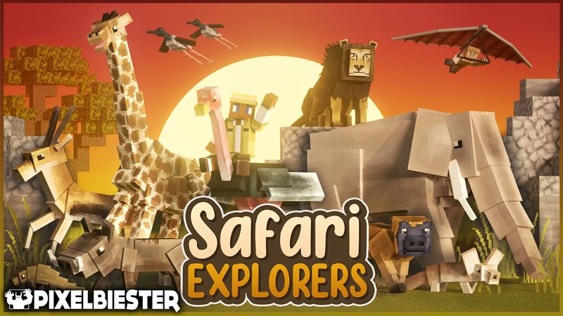 Safari Explorers on the Minecraft Marketplace by Pixelbiester Safari Explorers on the Minecraft Marketplace by Pixelbiester