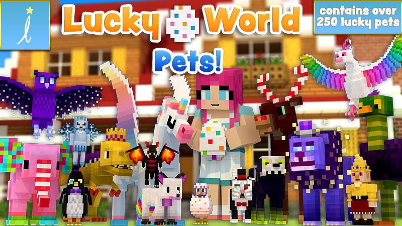 Lucky World Pets on the Minecraft Marketplace by Imagiverse Lucky World Pets on the Minecraft Marketplace by Imagiverse